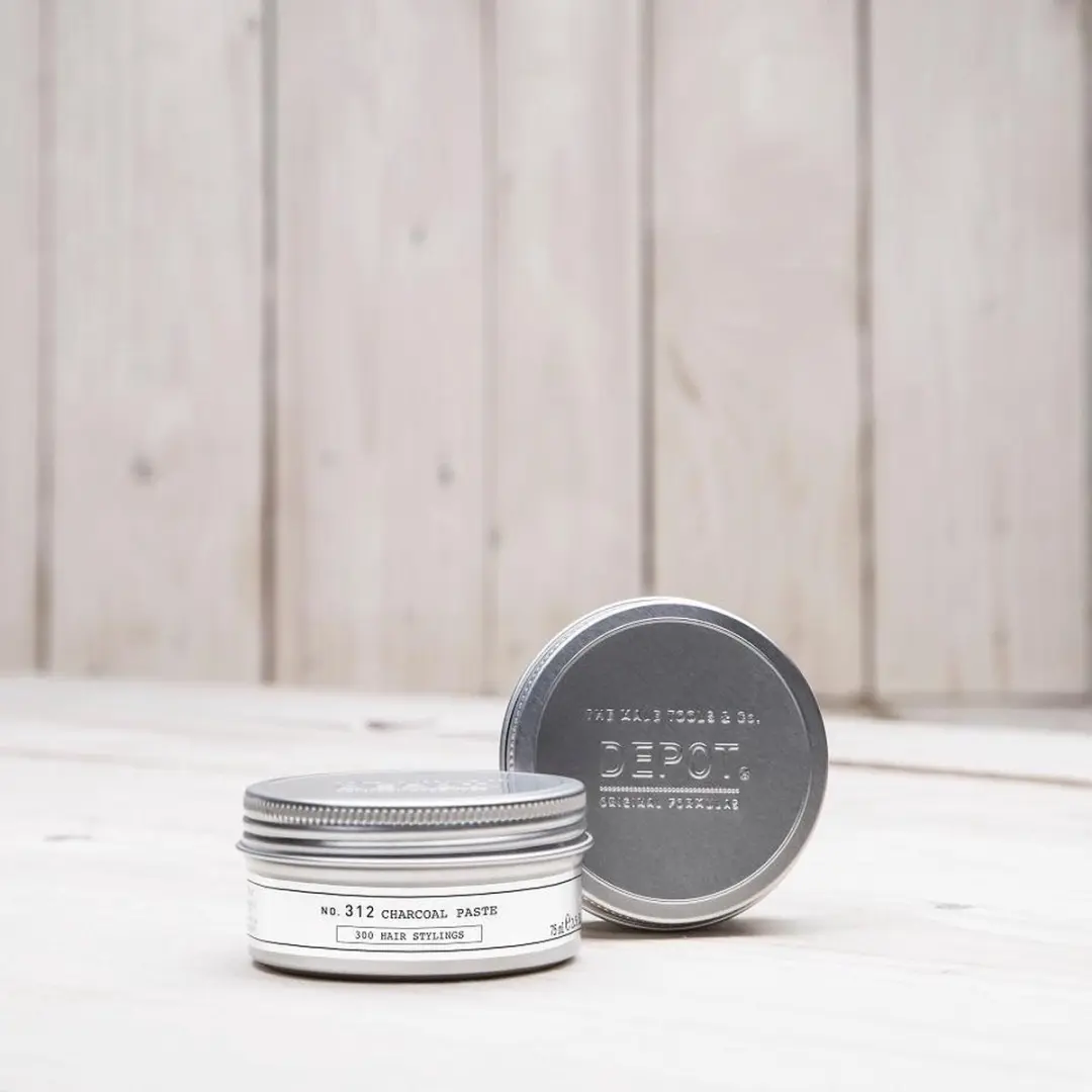 Depot 312 Charcoal Paste 75ml - Sterke houvast