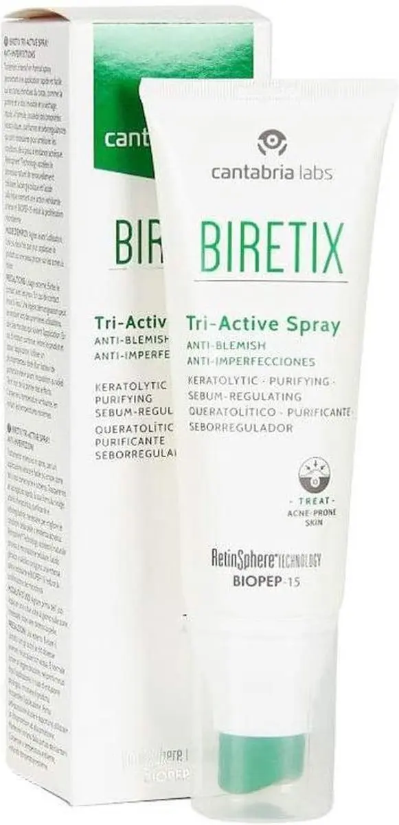 BIRETIX Endocare Tri Active Spray 100ml - afbeelding 3 van 4