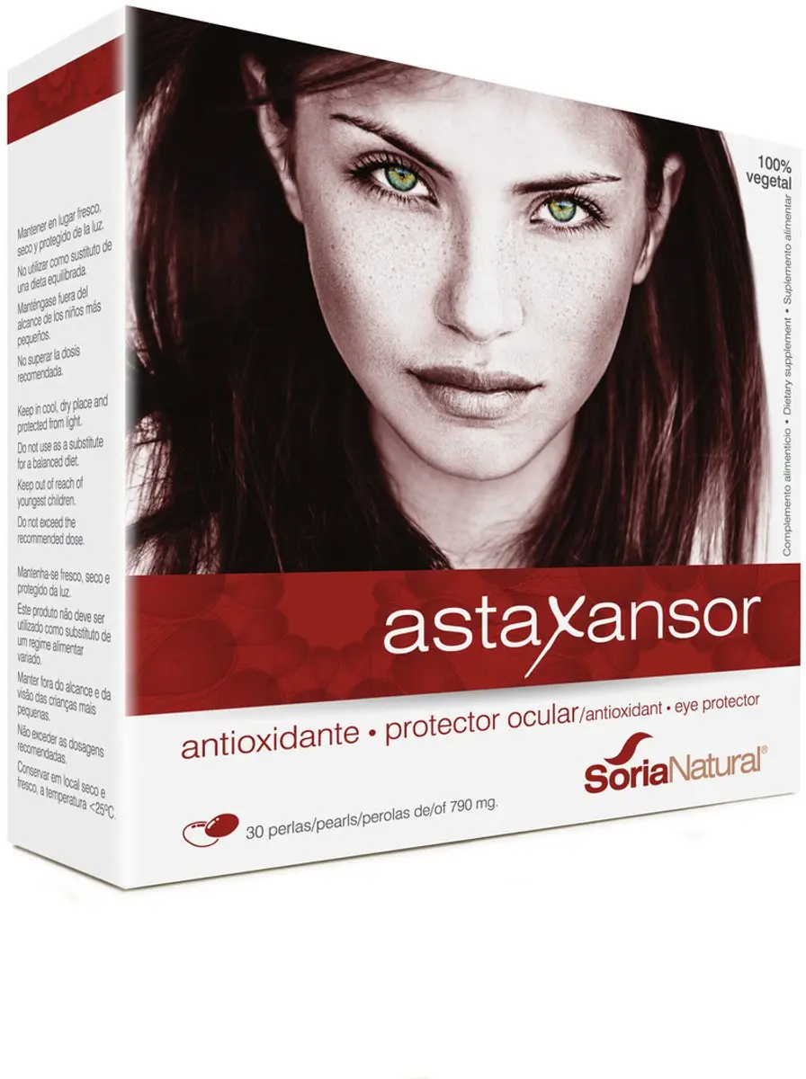 Soria Natural Astaxansor Parels 30 Stuks
