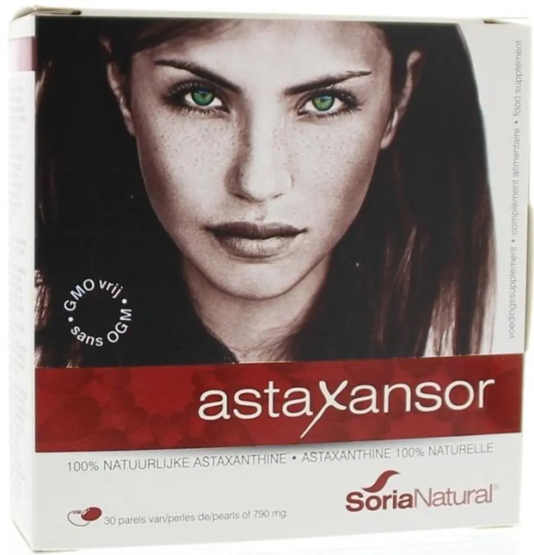 Soria Natural Astaxansor Parels 30 Stuks