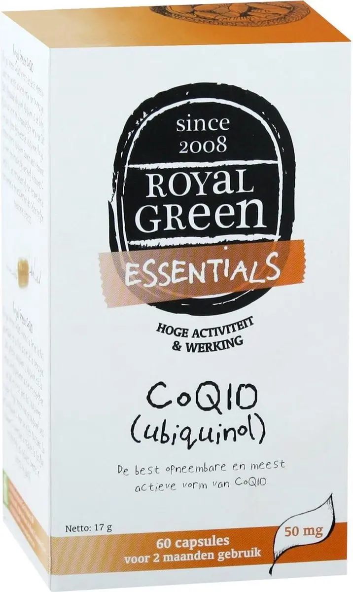 Royal Green CoQ10 60 Capsules - afbeelding 3 van 5