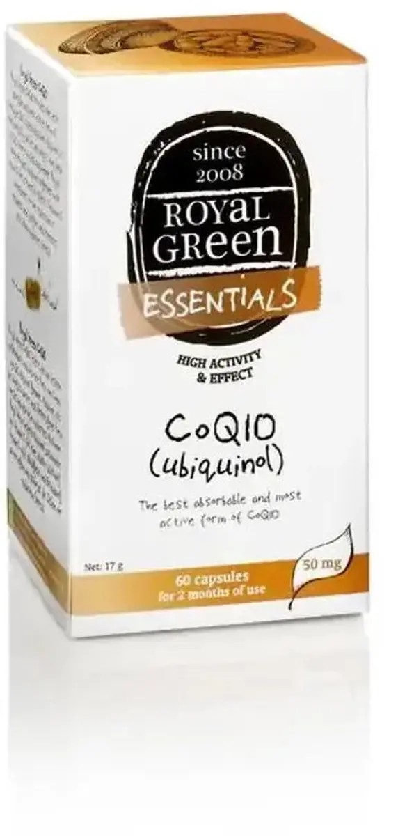 Royal Green CoQ10 60 Capsules - afbeelding 5 van 5