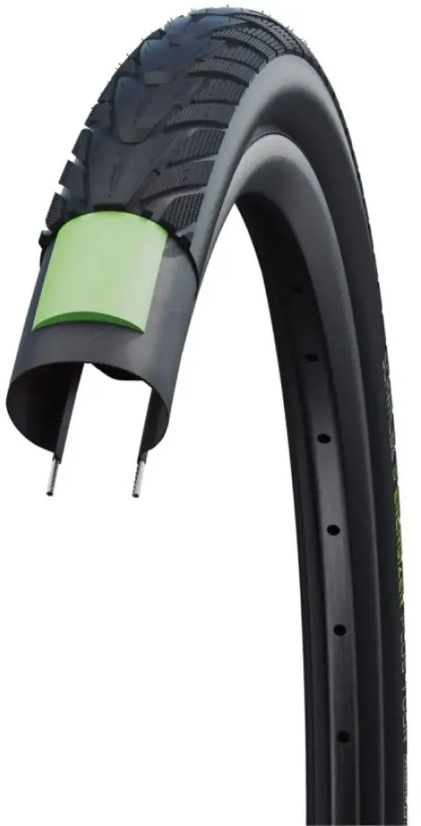 Schwalbe Energizer Plus Greenguard 28x2.00" Fietsband - Zwart met reflectie