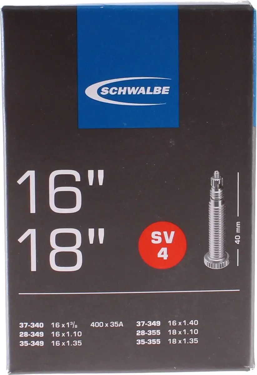 Binnenband Schwalbe SV4 16-18 / 28/37-340/355