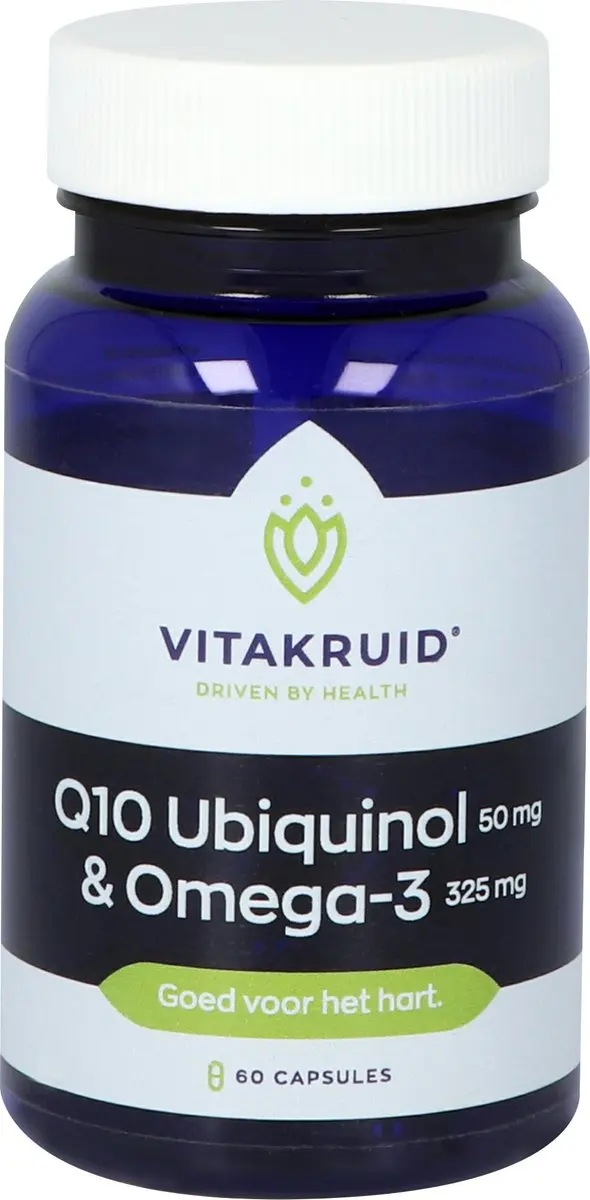 Vitakruid Q10 Ubiquinol & Omega-3 60 Capsules