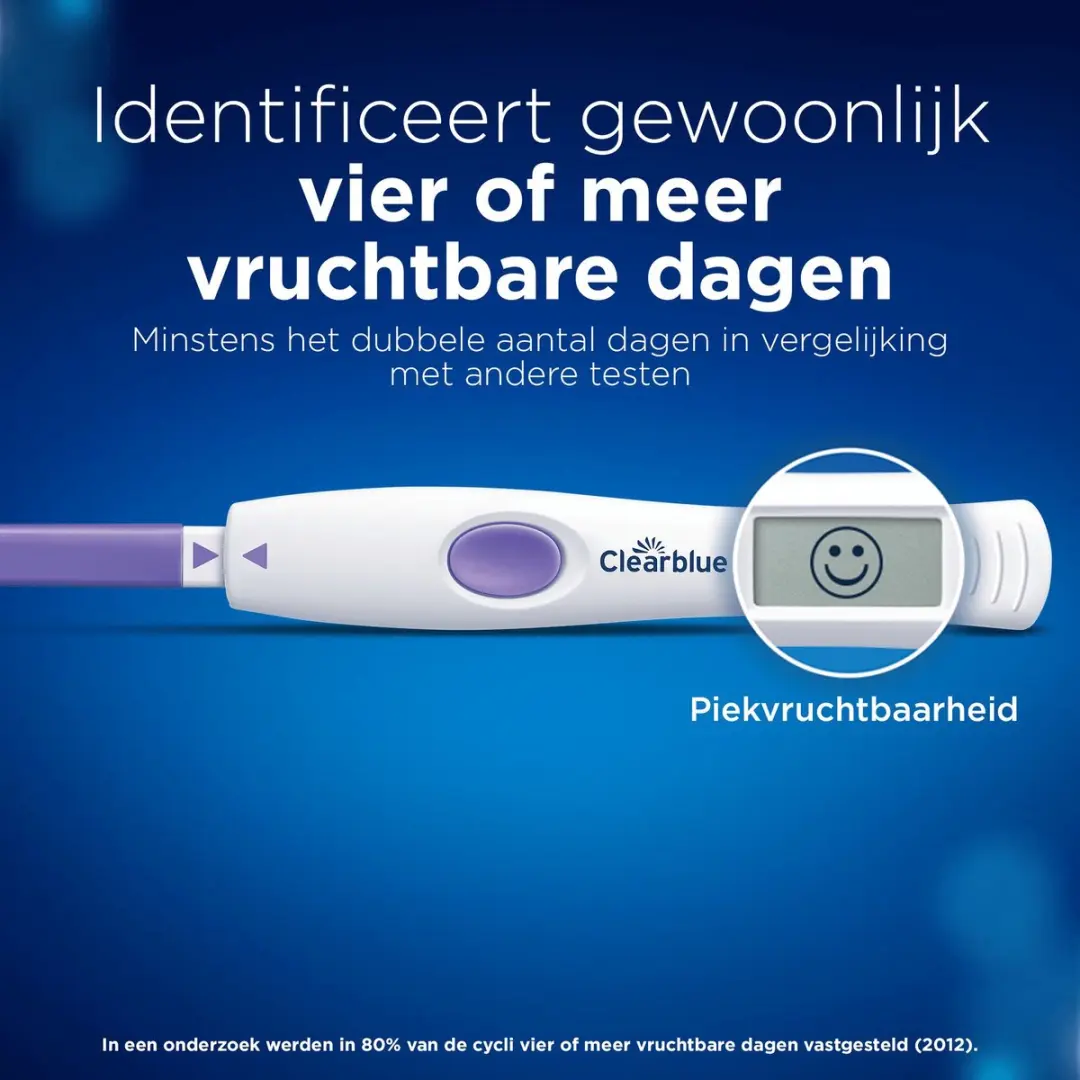 Clearblue Geavanceerde Digitale Ovulatietest - 10 Testen - afbeelding 6 van 6