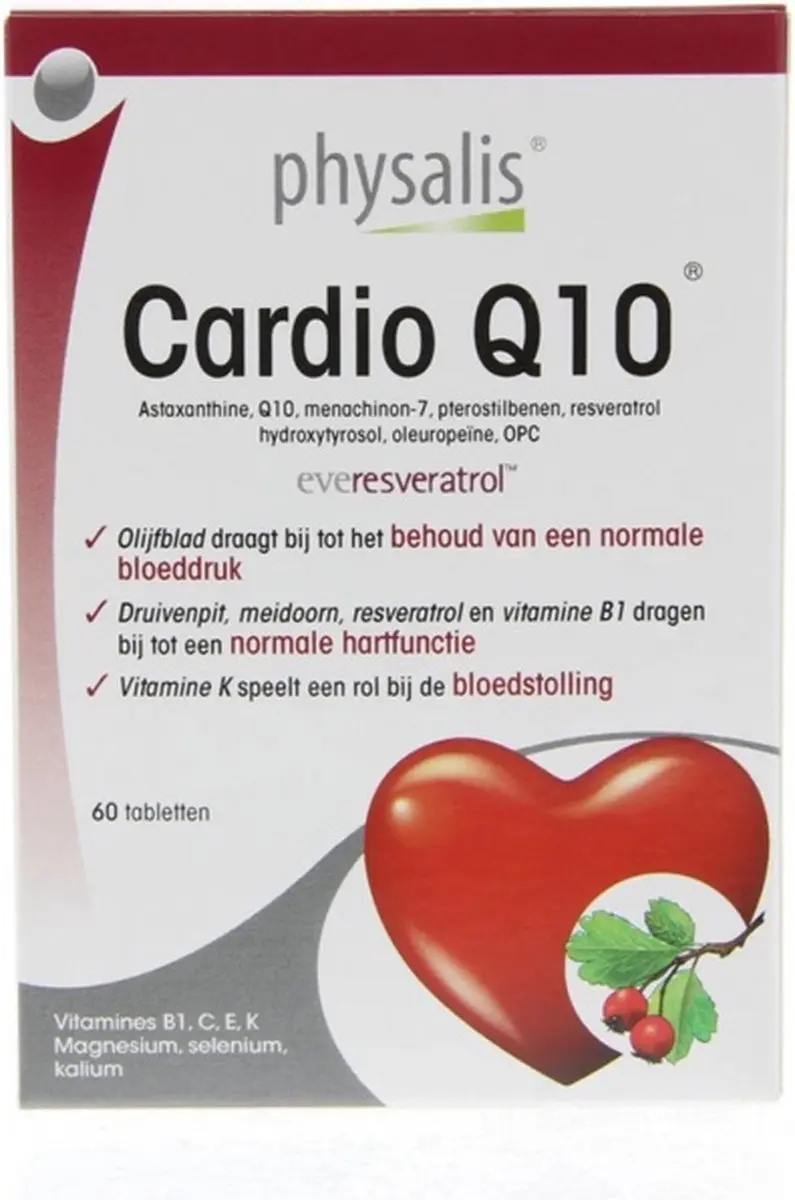 Physalis Cardio Q10 60 Tabletten