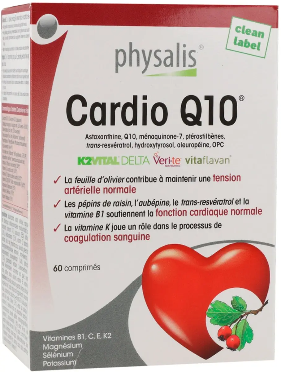 Physalis Cardio Q10 60 Tabletten