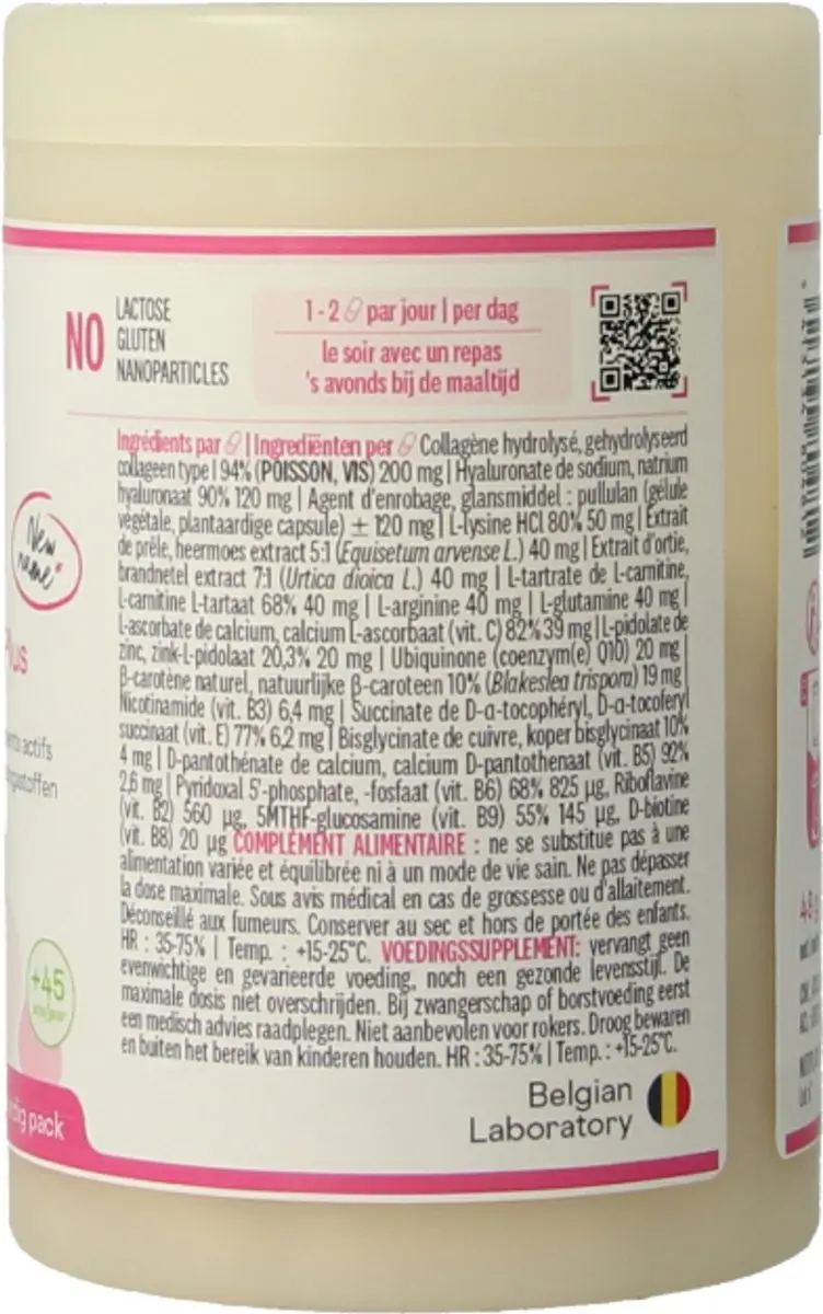 Be-Life Hyaluskin Plus 60 Softgels