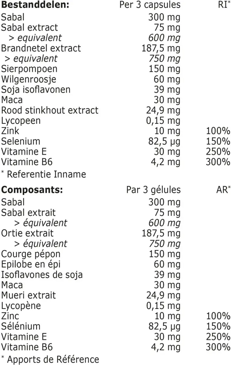 Fytostar Promanil Totaalcomplex 120 Capsules