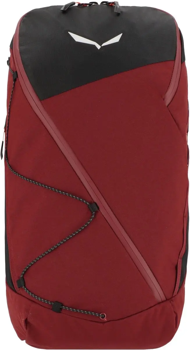 SALEWA trekkingrugzak rugzak Puez Backpack 23 W Syrah / Black Out wijnrood