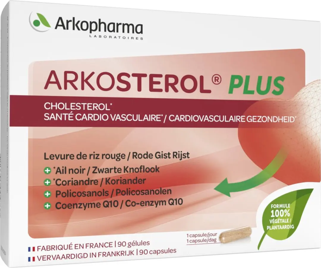 Arkopharma Arkosterol Plus 90 Capsules - 90mg - afbeelding 5 van 6