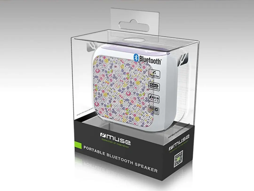 Muse M-312 Liberty Bluetooth Speaker - Wit - afbeelding 2 van 2