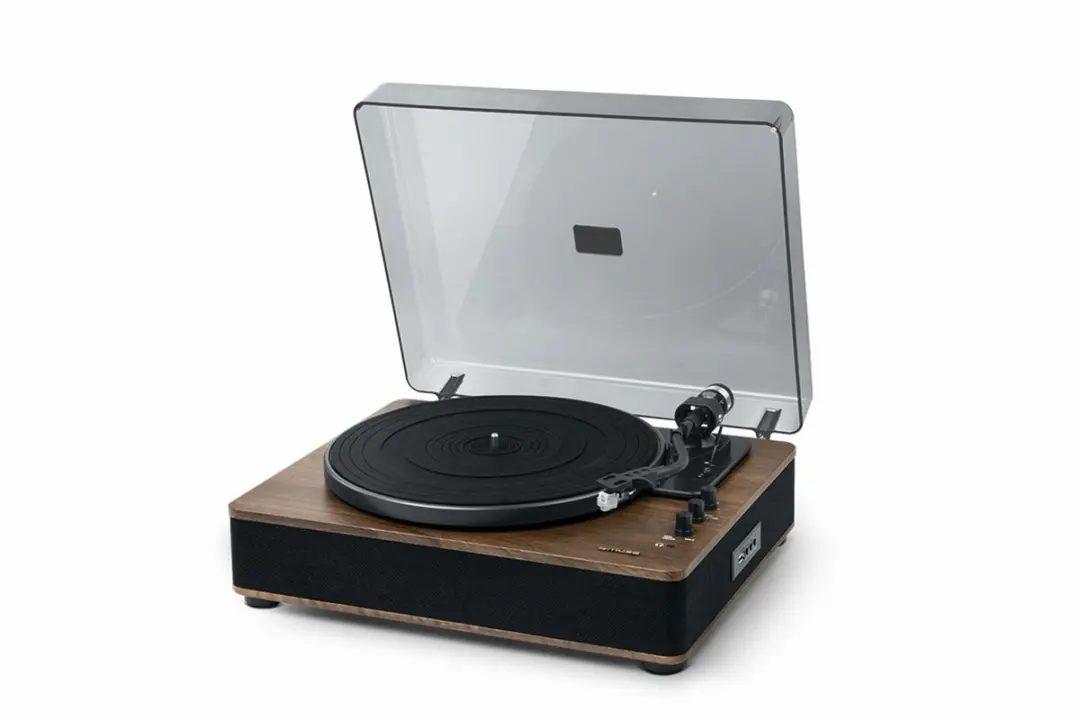Muse MT-107BTO Stereo Platenspeler - Bluetooth & Hout - afbeelding 2 van 5