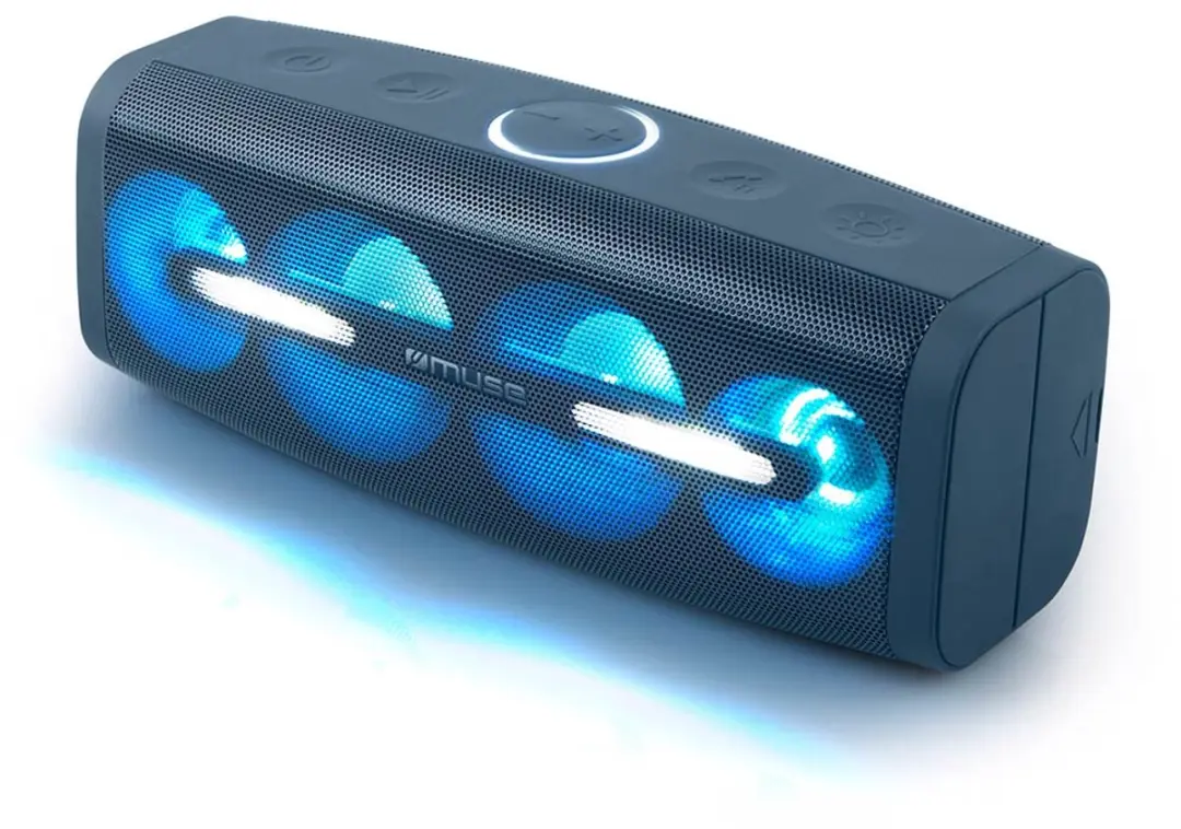 Muse M-830DJ Draagbare Bluetooth Speaker - Grijs - afbeelding 2 van 6