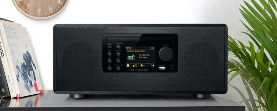 Muse M-695DBT Micro-audiosysteem - DAB+/FM/Radio/CD/Bluetooth - Zwart - afbeelding 4 van 6