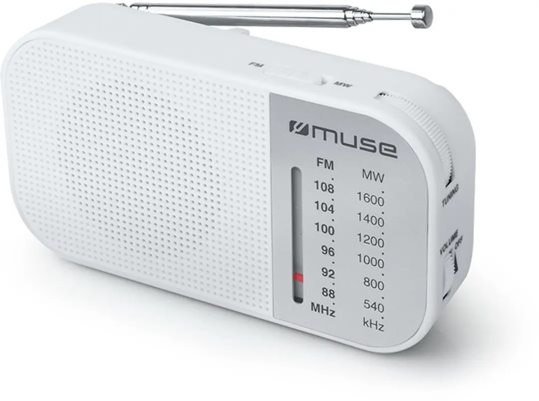 Radio Muse M-025 Rw White