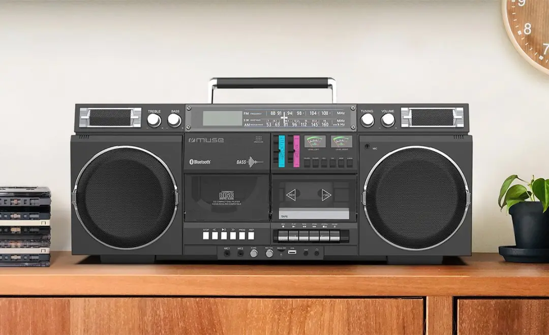 Muse M-380GB Ghettoblaster - 80W - Zwart