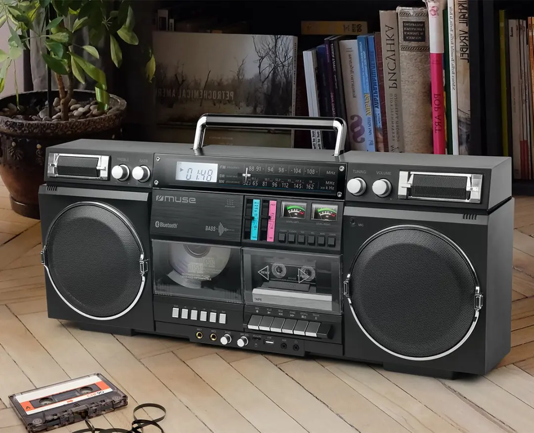 Muse M-380GB Ghettoblaster - 80W - Zwart