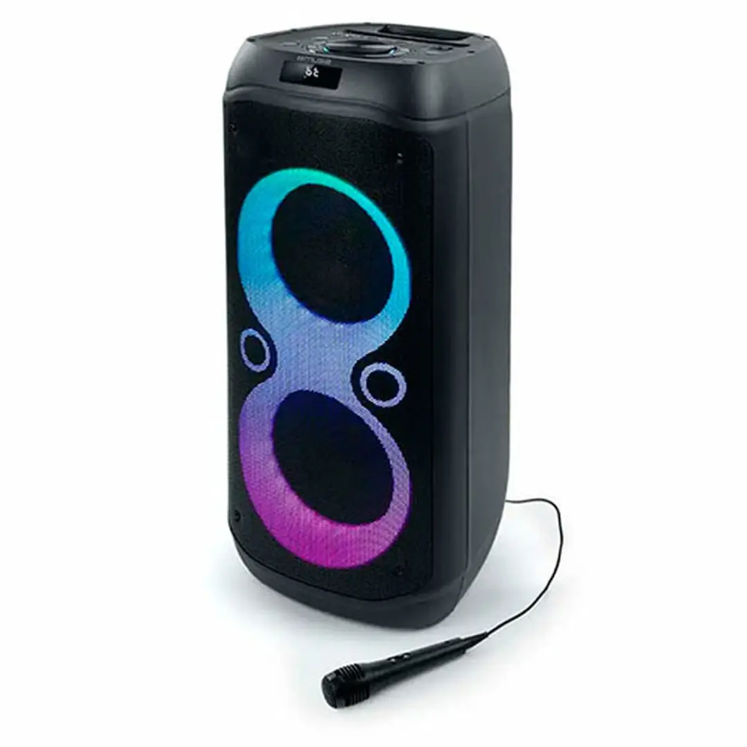Muse M-1937DJ Bluetooth Party Speaker 600W - Zwart - afbeelding 2 van 6