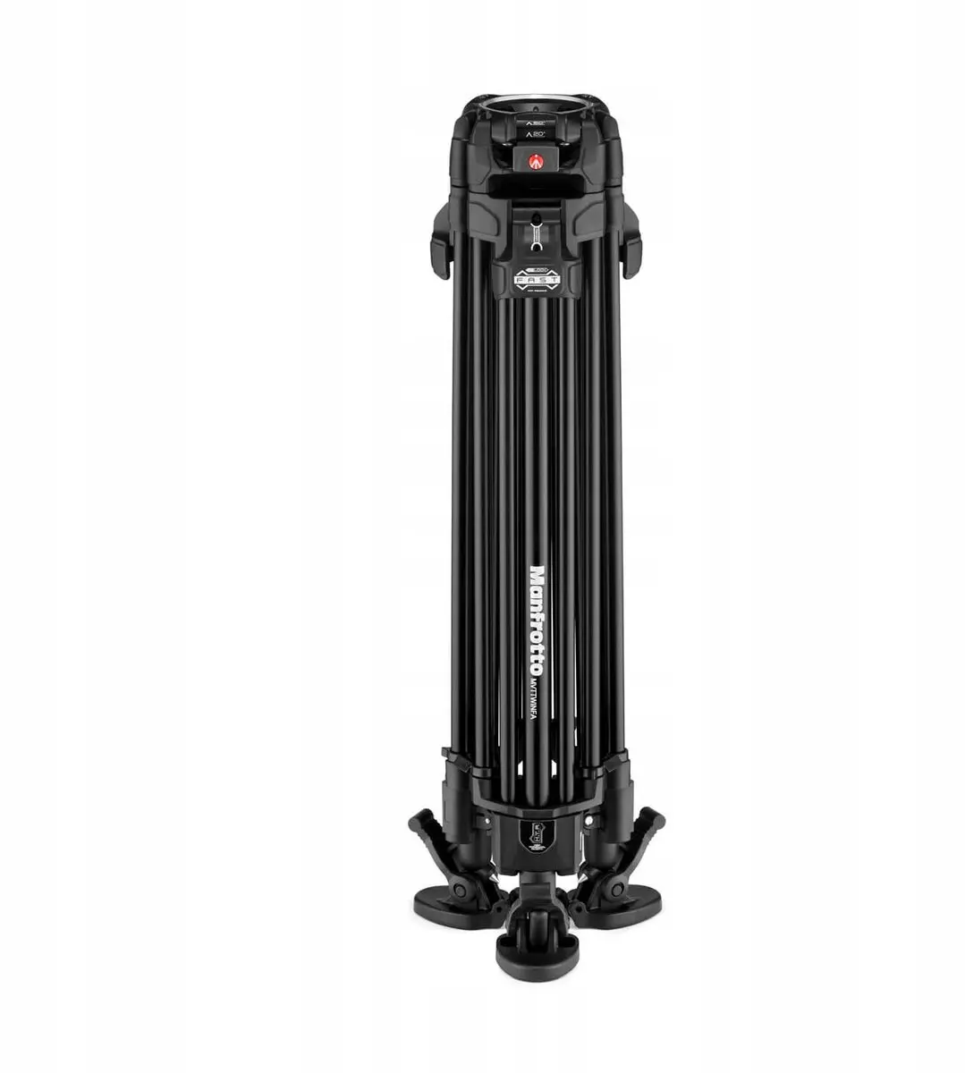 Manfrotto 645 Twin Fast Statief met 504X Videokop - Zwart