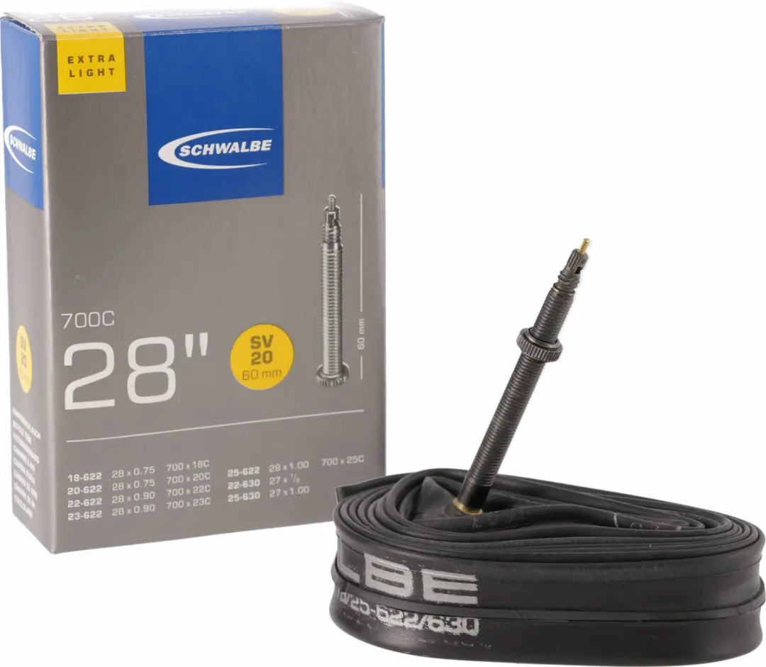 Schwalbe Extra Light SV20 Binnenband 28/18-622/630 - 60mm Presta