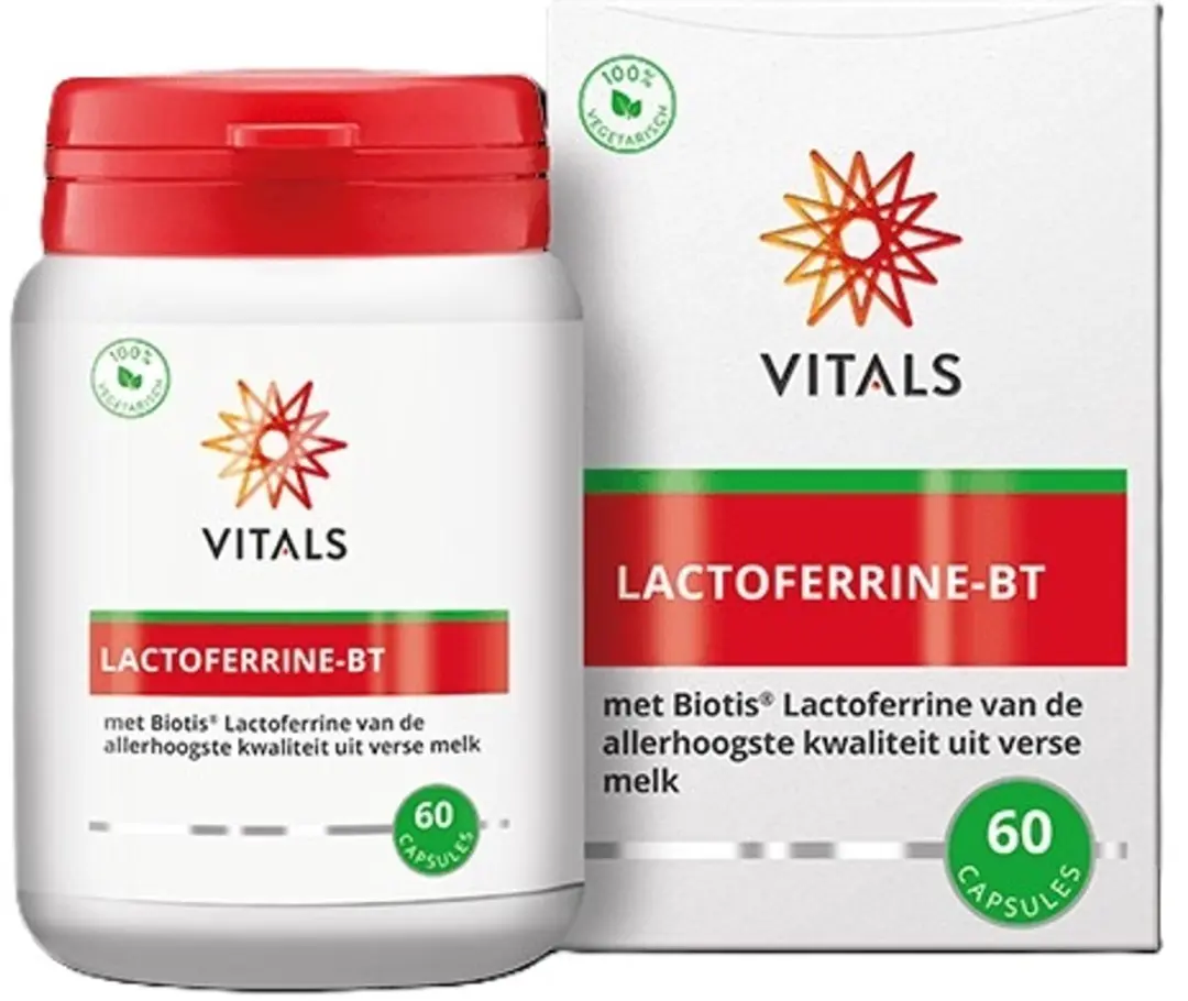 Vitals Lactoferrine-BT 60 Capsules - 23g - afbeelding 5 van 6
