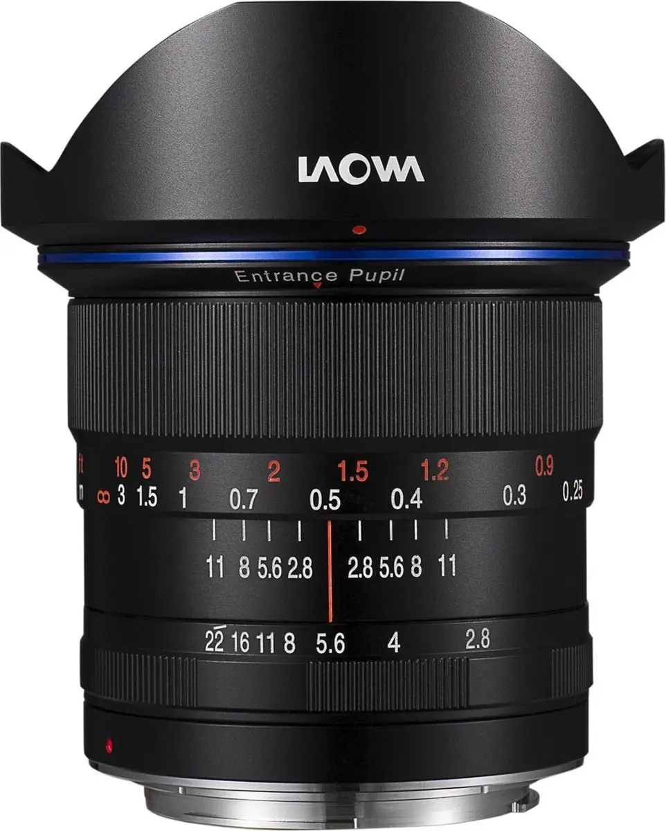 Laowa 12mm f/2.8 Zero-D MILC/SLR Groothoeklens Zwart