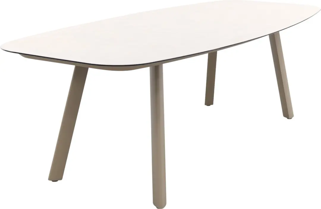 4 Seasons Manolo Tuintafel Keramiek 240x103cm - Latte - afbeelding 3 van 6
