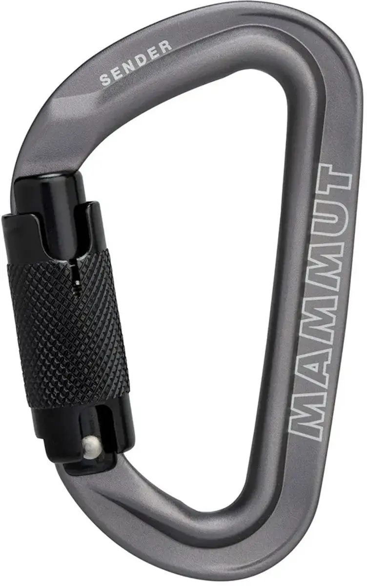 Mammut Sender Twistlock Karabijnhaak Grijs