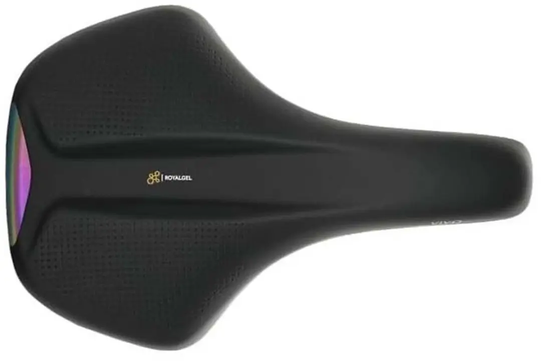 Selle Royal Vivo Ergo Moderate Zadel Royalgel - 480g - Zwart