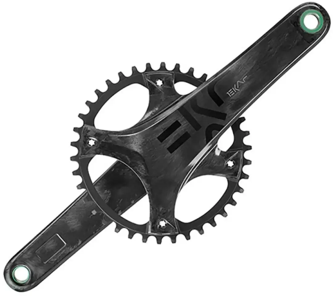 Campagnolo Ekar 13 Ultra Torque Pro Tech Carbon Crankstel Zwart 170 mm / 40t