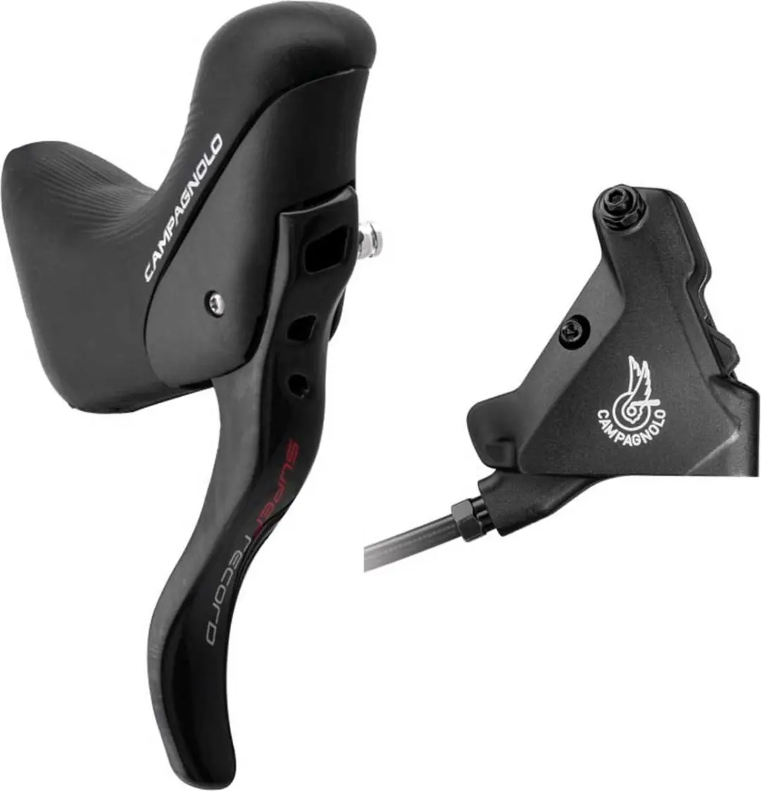 Campagnolo Ergopower Super Record EPS Disc Rechts 140mm - Zwart