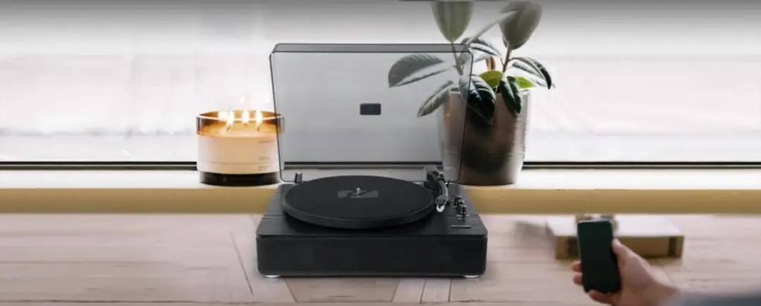 Muse MT-106WB Platenspeler - Bluetooth & Encoding - Zwart - afbeelding 6 van 6