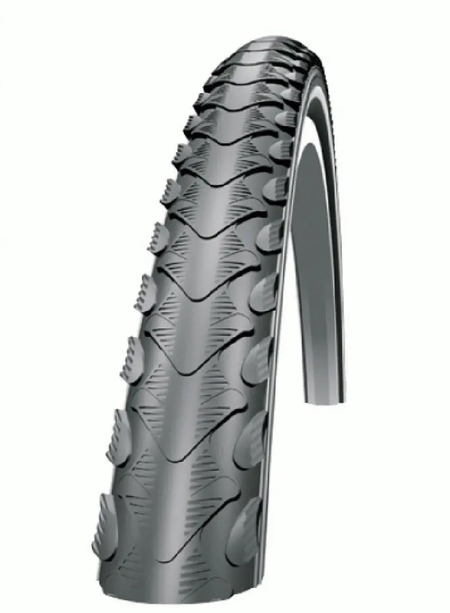 Schwalbe Silento K-Guard Buitenband 26x1.75 - Zwart met reflectie