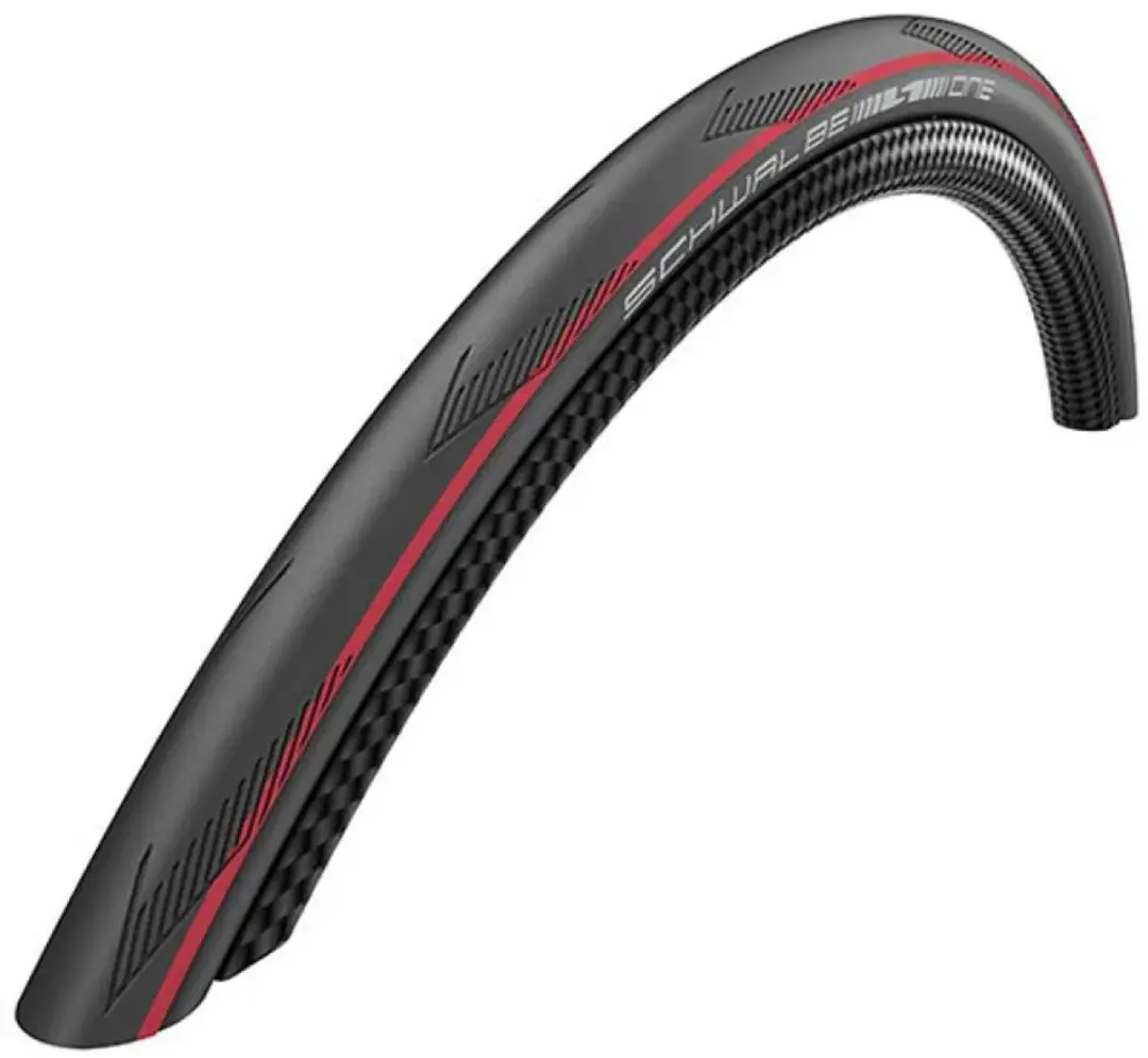Schwalbe Buitenband One Vouwband 28 X 1.00 (25-622) Zwart/rood
