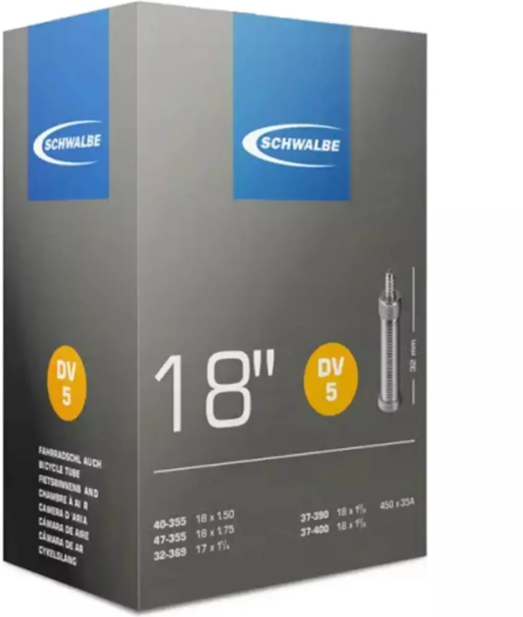 Binnenband Schwalbe DV5 18 / 32/47-355/400