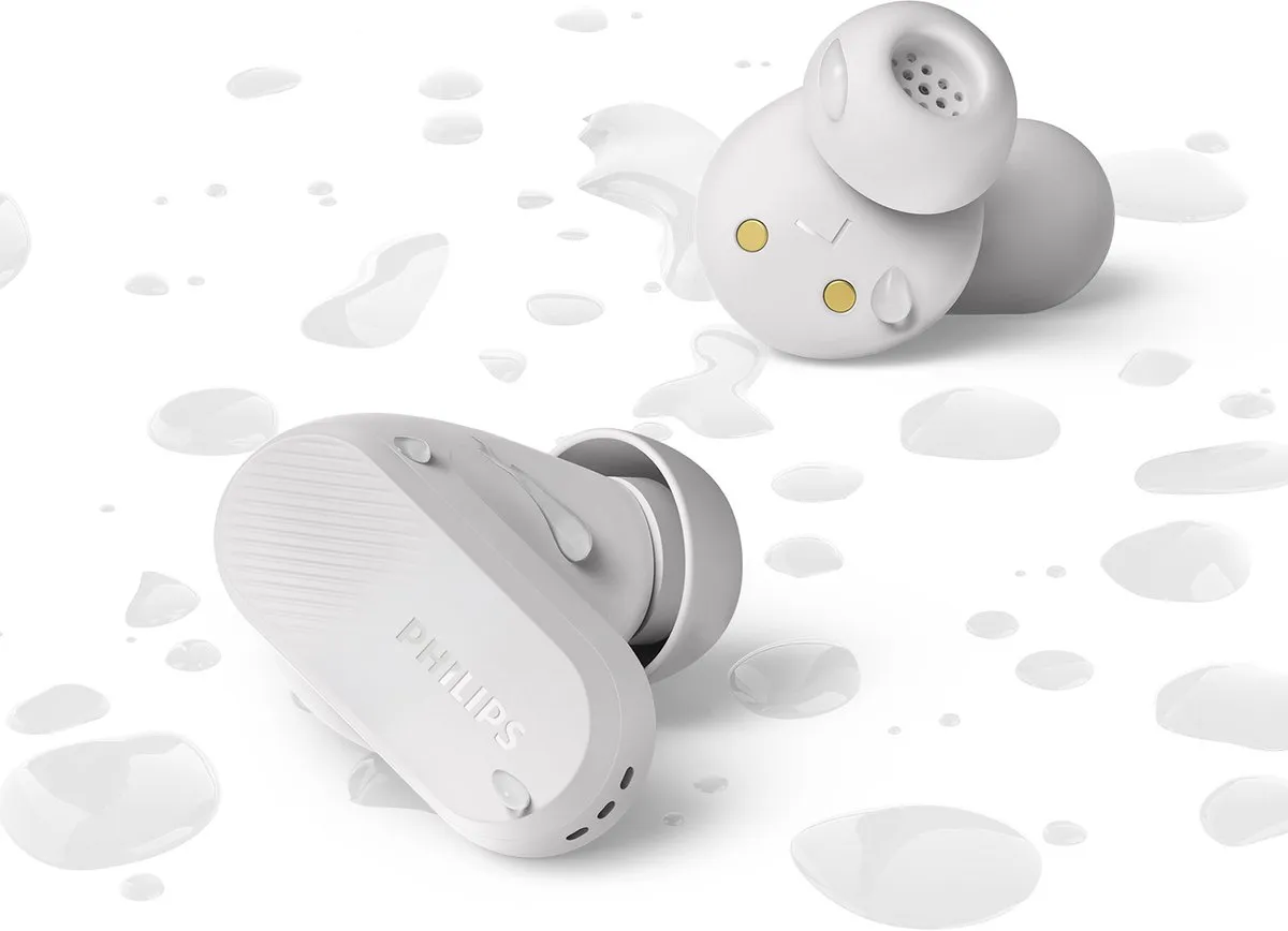 Philips TAT3509 Noise Cancelling Oortjes - Wit