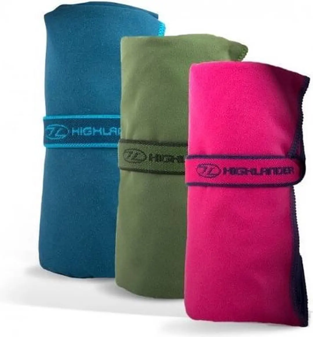 Highlander reishanddoek microfiber Soft X-Large 150 x85 cm Olijf Groen