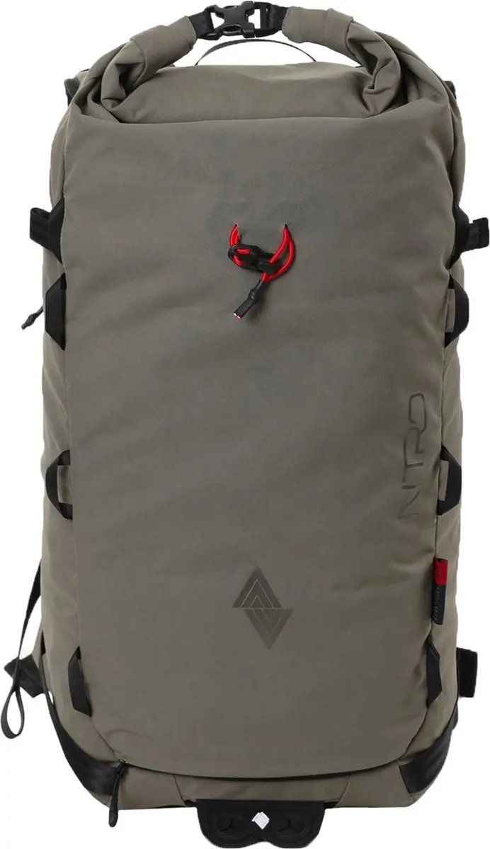 NITRO trekkingrugzak rugzak Splitpack 30 22L Waxed Lizard grijs