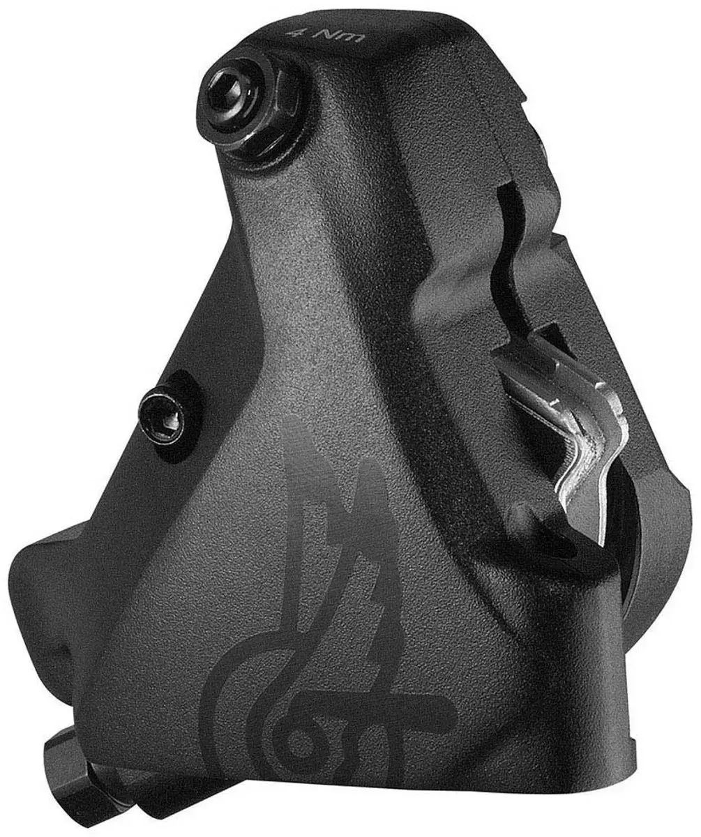 Campagnolo Record Wrl 13s 140 Mm Voorste Schijfremklauw Zwart