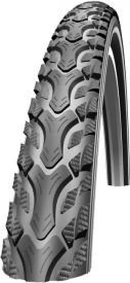 Buitenband Schwalbe 28" / 42-622(28*5/8 Zwart/Reflectie Tyrago