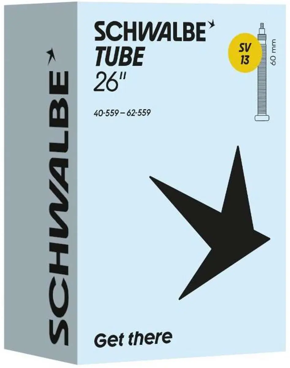 Schwalbe binnenband SV13 60 mm (26") 40/62-559 model 2026