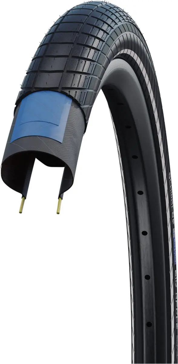 Schwalbe Big Apple Buitenband 12x2.00 - Kinderfiets - Zwart