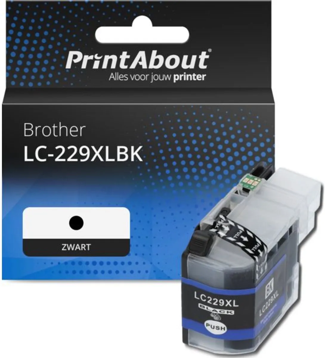 PrintAbout LC-229XLBK Inktcartridge
