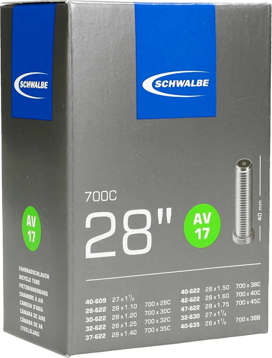 Schwalbe AV17 Binnenband 40mm Auto/Schrader