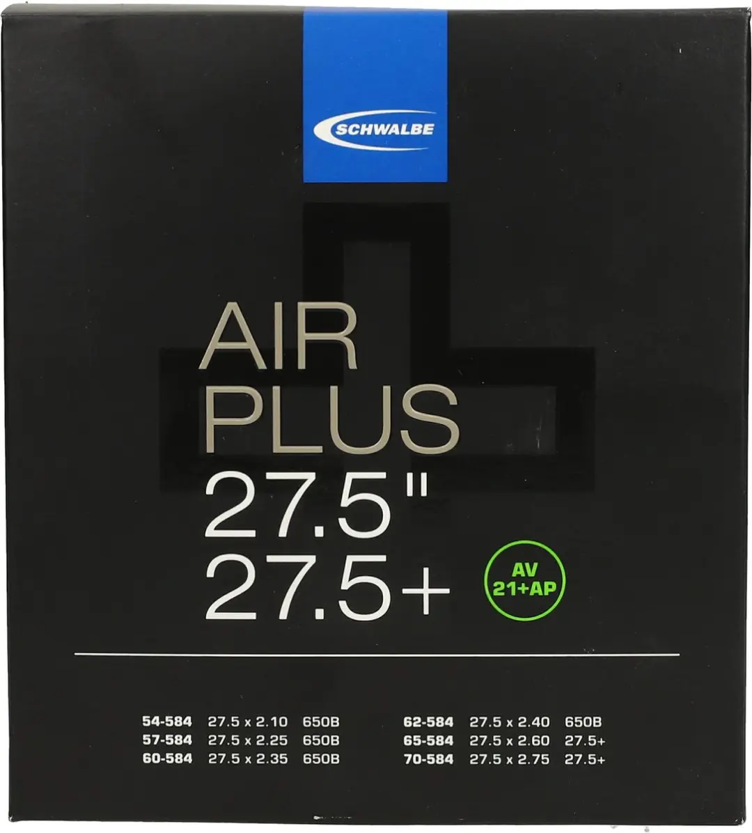 Fiets Binnenband Schwalbe AV21+AP Air Plus 27.5" / 54/70-584