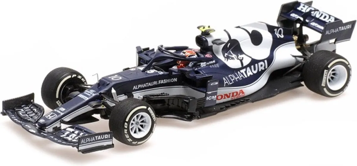 F1 Scuderia Alphatauri Honda AT02 #10 3rd Azerbeidzjan GP 2021 - Minichamps 1:43 - Diversen Kleuren