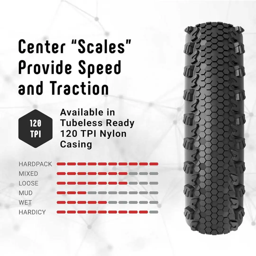 Vittoria Terreno T30 Gravelband 40mm - Zwart