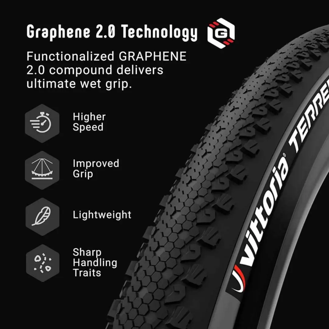 Vittoria Terreno T30 Gravelband 40mm - Zwart